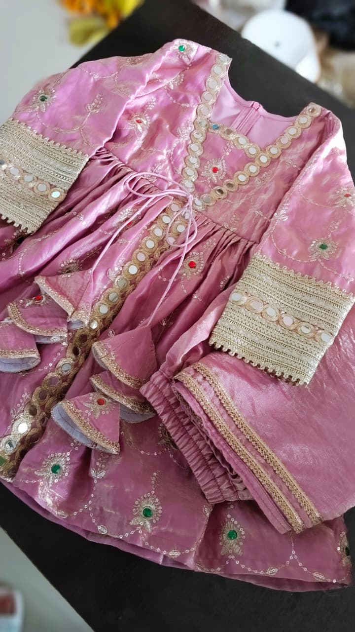 " Rajkumari" Embroidered Dress
