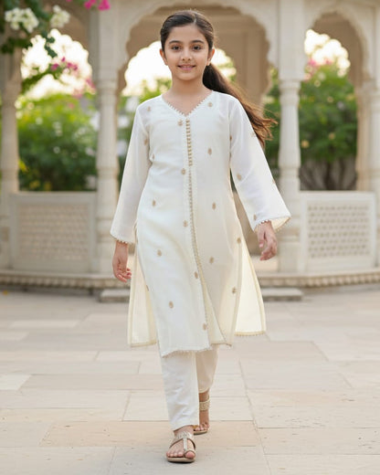 Luxury Mal cotton Indo Western 2 Pcs Set
